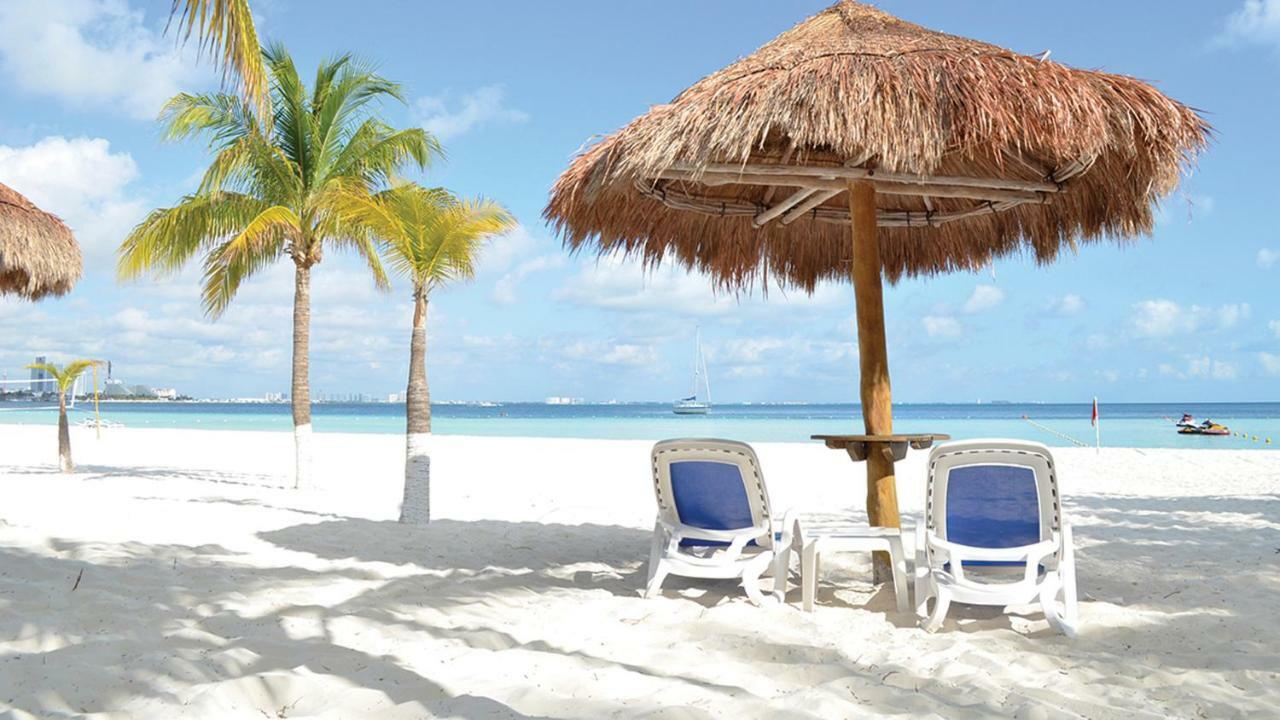 Cancun Beachfront Condo المظهر الخارجي الصورة